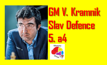 Grandmaster Kramnik's Slav 5. a4