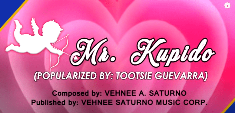 Mr. Kupido - Tootsie Guevarra (Cover/Lyric Video)
