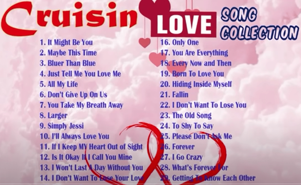 Cruisin Love / song collection / track 1 ] songs